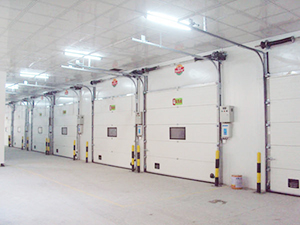 自動(dòng)化冷庫(kù)穿堂內(nèi)景圖