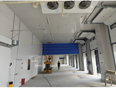 四川眉山35000立方米食品儲(chǔ)藏加工配套冷鏈物流冷庫建造工程