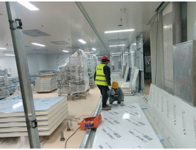 成都1100立方狂犬疫苗冷庫建造工程案例