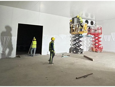 深圳望家歡農(nóng)產(chǎn)品集團(tuán)高標(biāo)準(zhǔn)生鮮物流配送冷庫(kù)建造工程案例